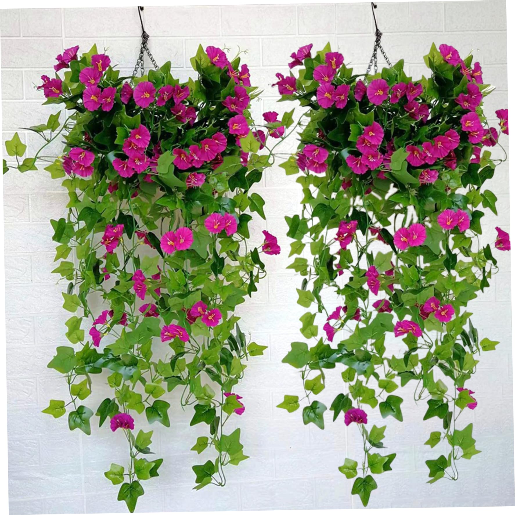Amazon.com: Pesoncarl Artificial Hanging Plant 2PCS 39 Inch Silk