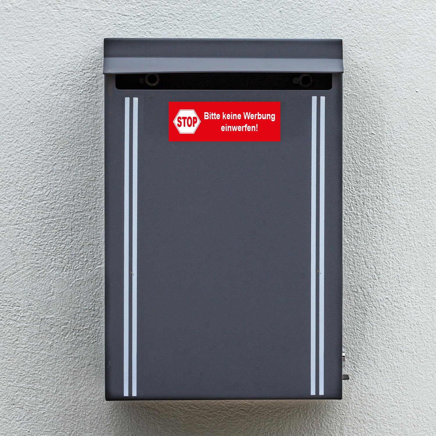 Adesivo numero 5 nero | 10 cm | Numero adesivo autoadesivo per esterni cassetta postale porta | Resistente alle intemperie | kfz6735
