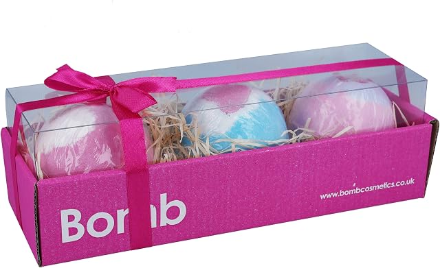 Bomb Cosmetics Bath Blaster Handmade Bath Bomb Gift Pack [Contains 3-Pieces], 480 g
