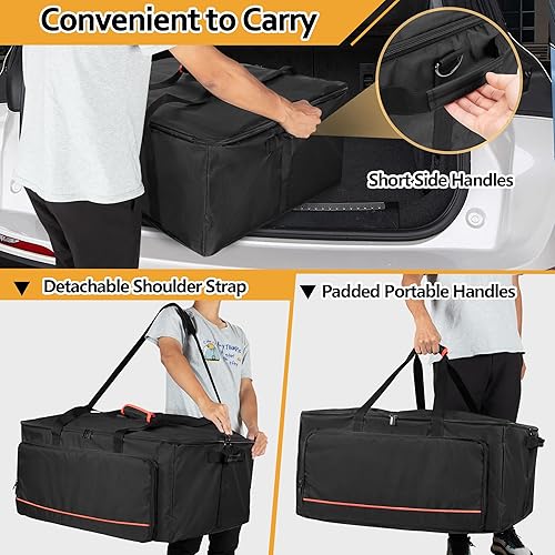 Miniatura 5 de Bolsa para horno de pizza compatible con horno de pizza Ooni Koda 16 a gas, funda de almacenamiento para exteriores compatible con Ooni Koda 16,