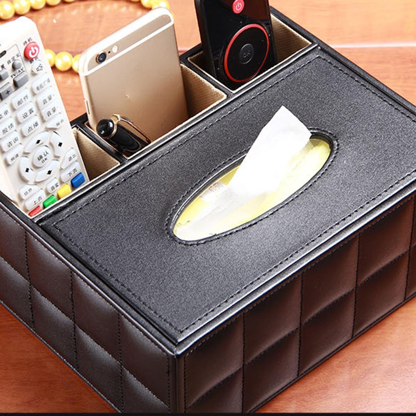 Pokrowiec na pudełko na chusteczki modne etui na serwetki organizer na