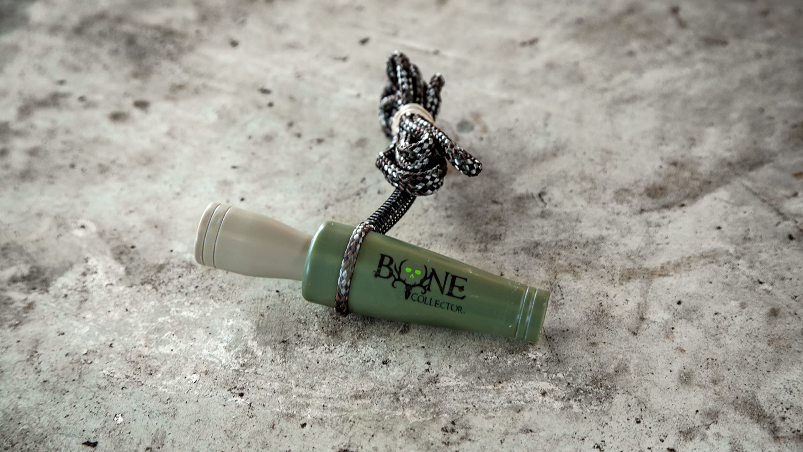 Bone Collector Realistic Doe Bleat Game Call by Michael Waddell | Ideal for Rut Hunting | Compact & Weatherproof Deer Caller