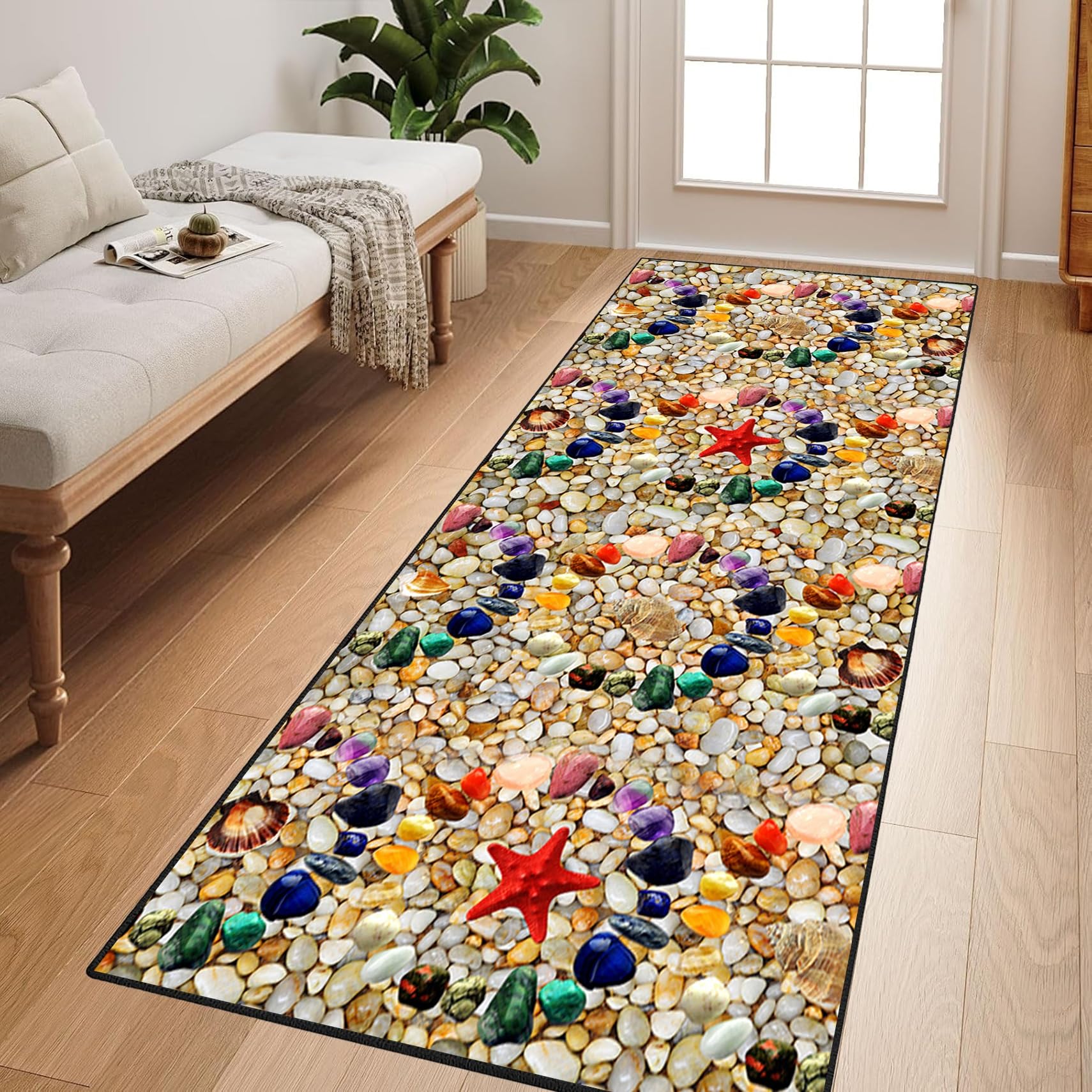 Alfombra antideslizante para cocina y comedor que evita resbalones y manchas