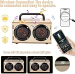 DIY Bluetooth Speaker Kit with LED Lights & Colored Pencils | STEM Building Science Kit, Ages 8-14, Electronic Engineering Project, Creative Gift for Teen Boys & Girls