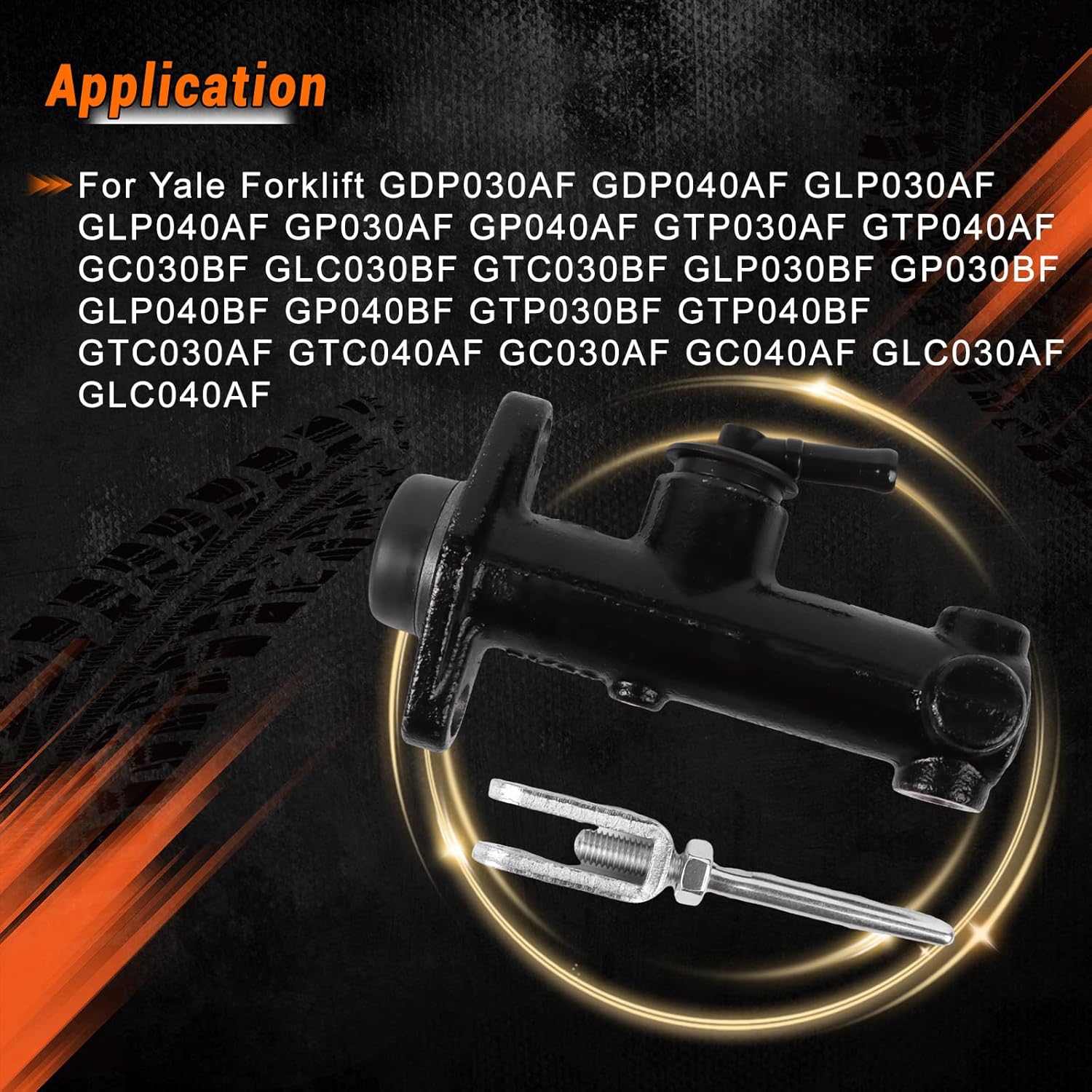 Brake Master Cylinder 9194054-00 919405400-3/4" Bore Replacement for Yale-Hyster 2021338 & RF021 | Direct Fit OEM Equivalent