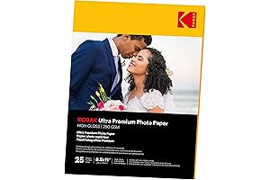 Kodak Premium Glossy Photo Paper: Capture Memories with Vibrant Brilliance