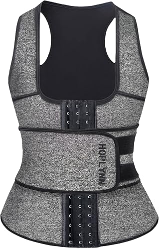 Vista 8 de HOPLYNN - Faja modeladora de neopreno para mujer en forma de chaleco para reducir la cintura, control de abdomen, le da forma a la cintura