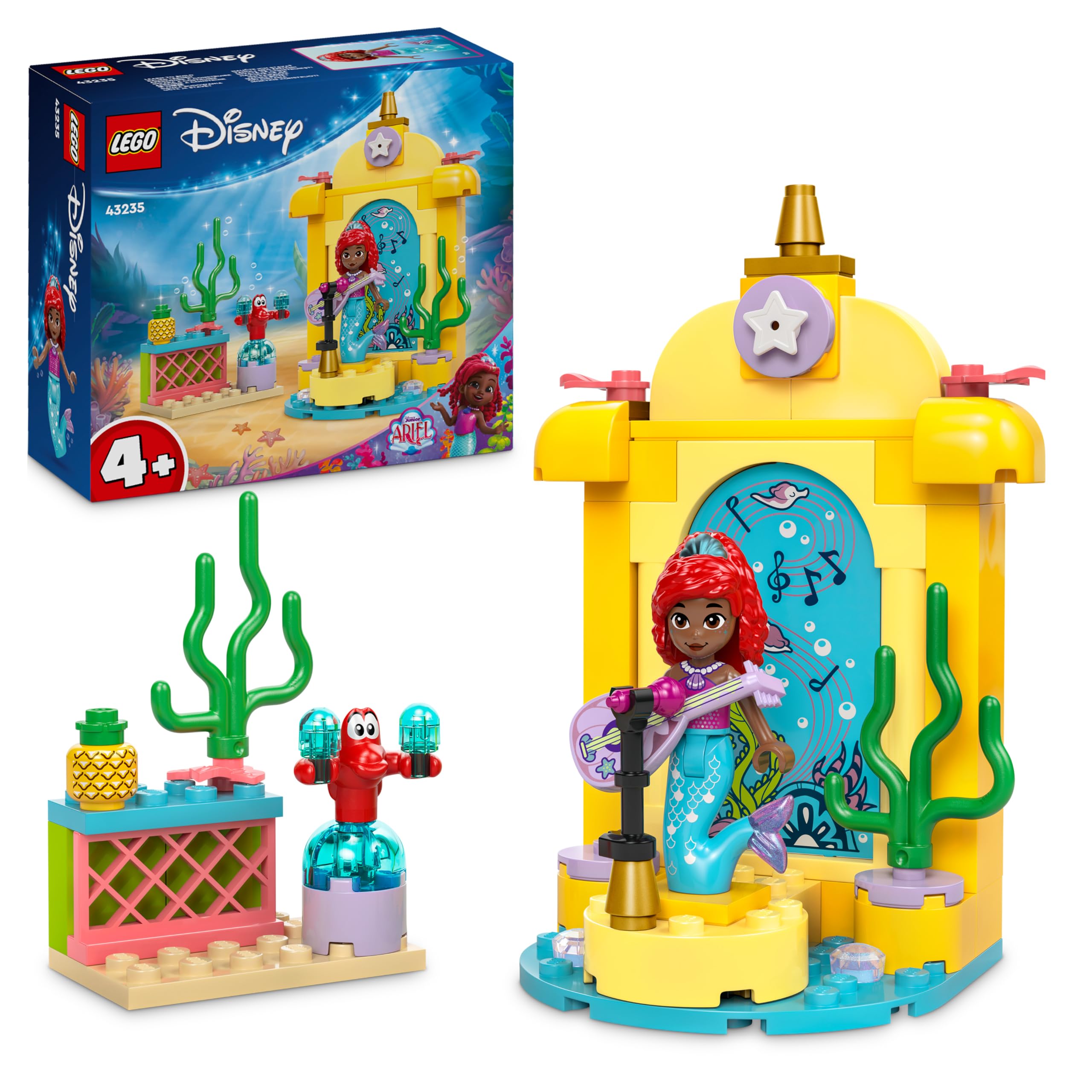LEGO ǀ Disney Princess Ariel’s Music Stage 43235 Building Blocks Toys for 4+ Gift for Boys and Girls-image-13