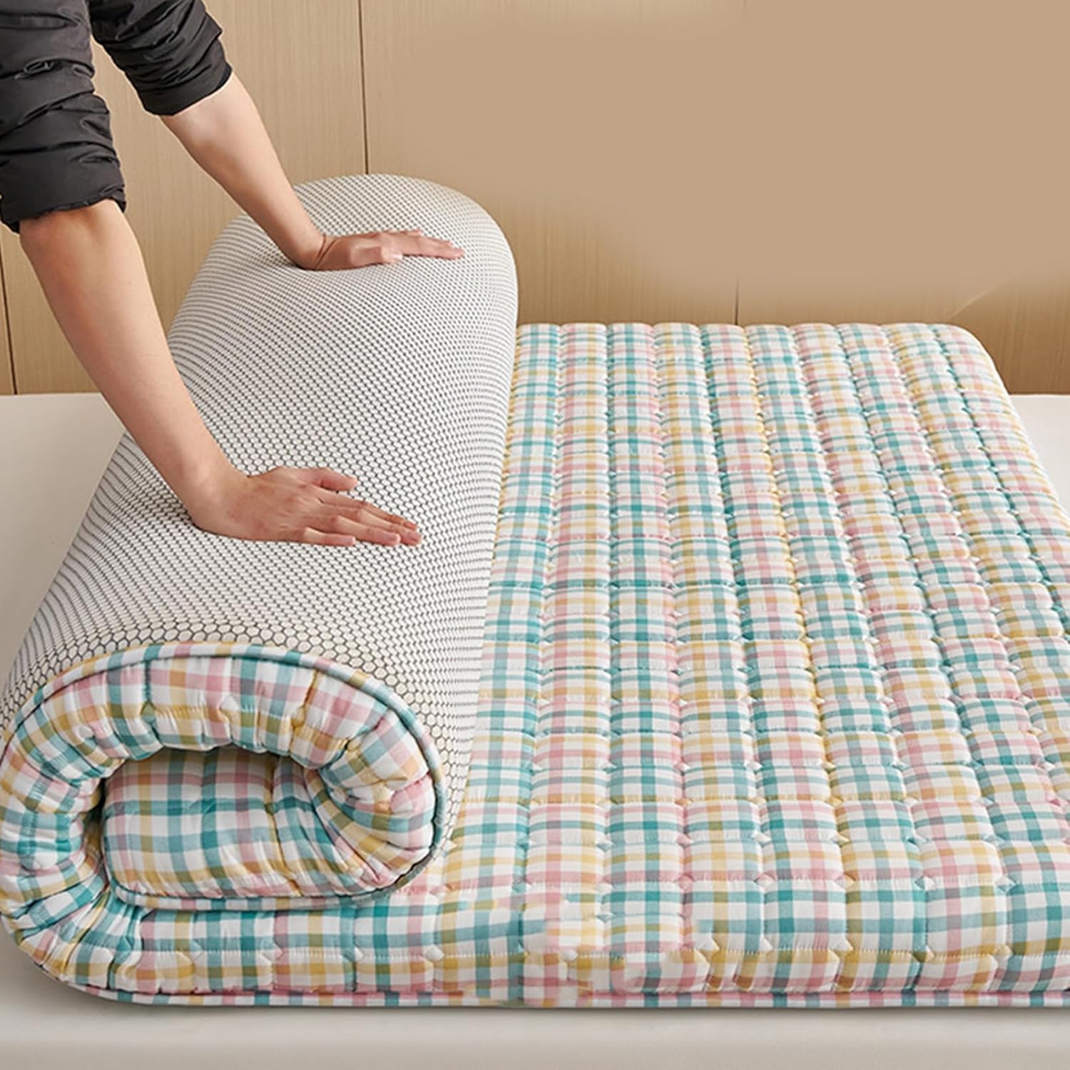 ポケットコイルマットレス 高密度 20cm厚 ショート セミシングル