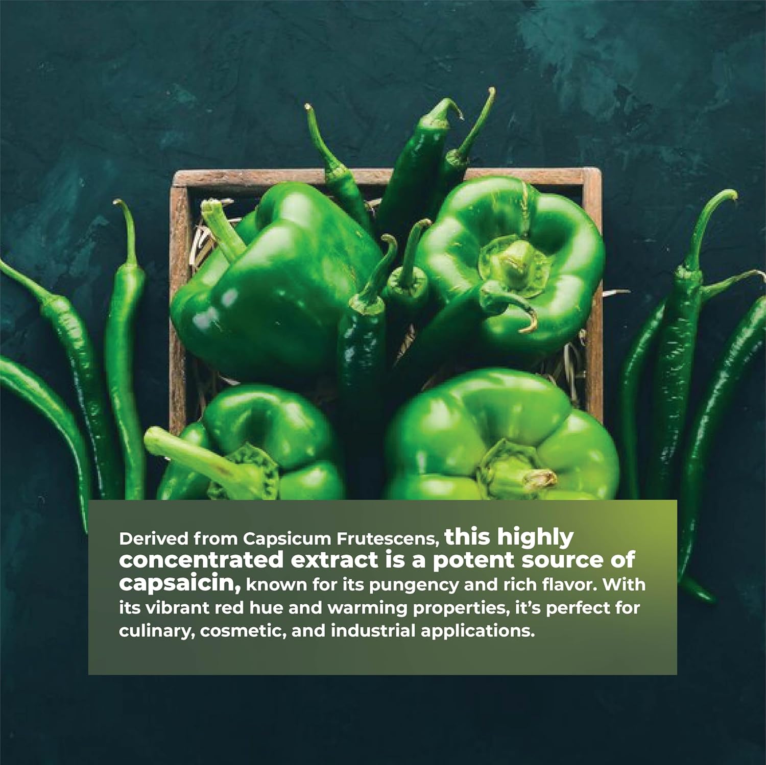 Premium Oleoresin Capsicum Extract - One Million SHU - Capsicum Frutescens Fruit Oil - Solvent Extracted Capsicum Oleoresin for Food Flavoring, Spices, Culinary Use, Cosmetics, and Industrial Formulations - 4 Fl Oz