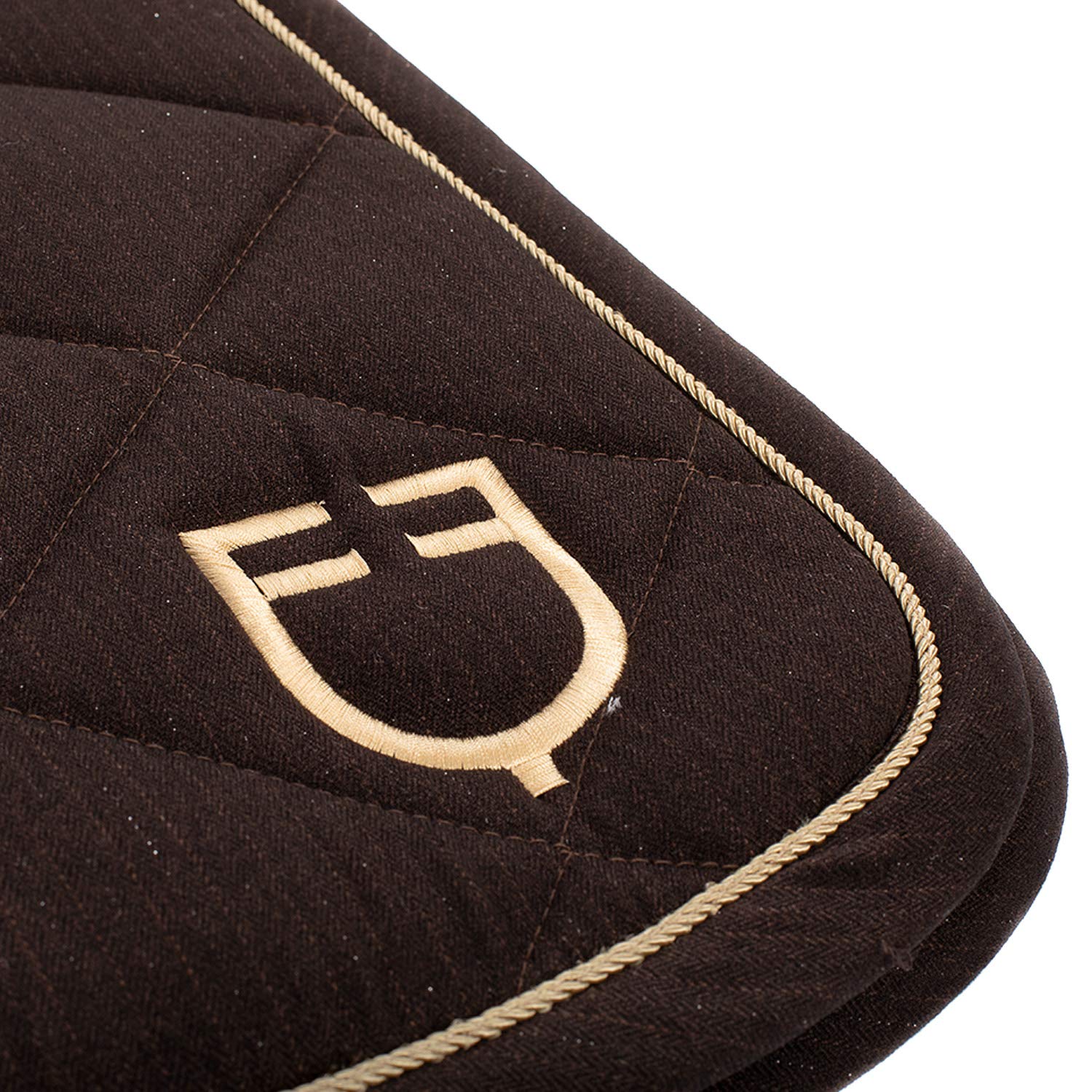 SOTTOSELLA COTONE C/CORDONE BIG LOGO (FULL, MARRONE)