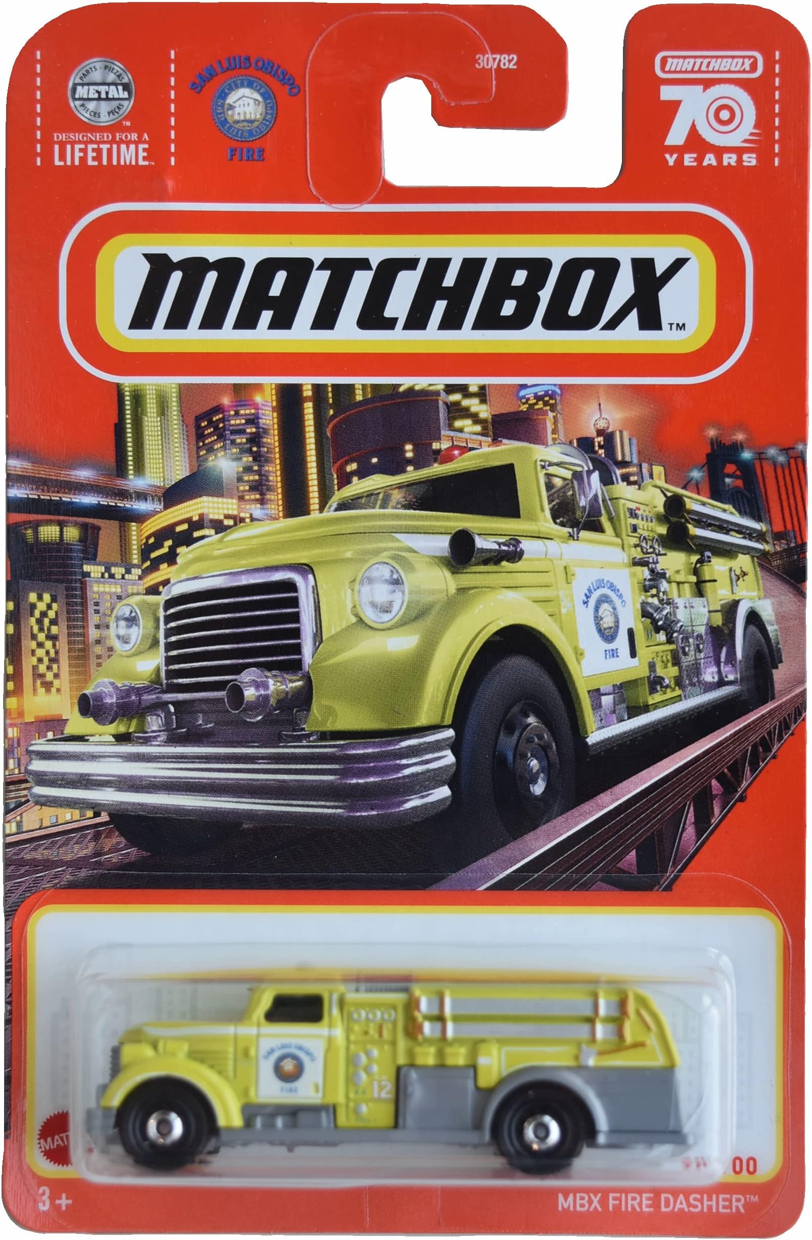 MBX Fire Dasher, 70 Years 60/100