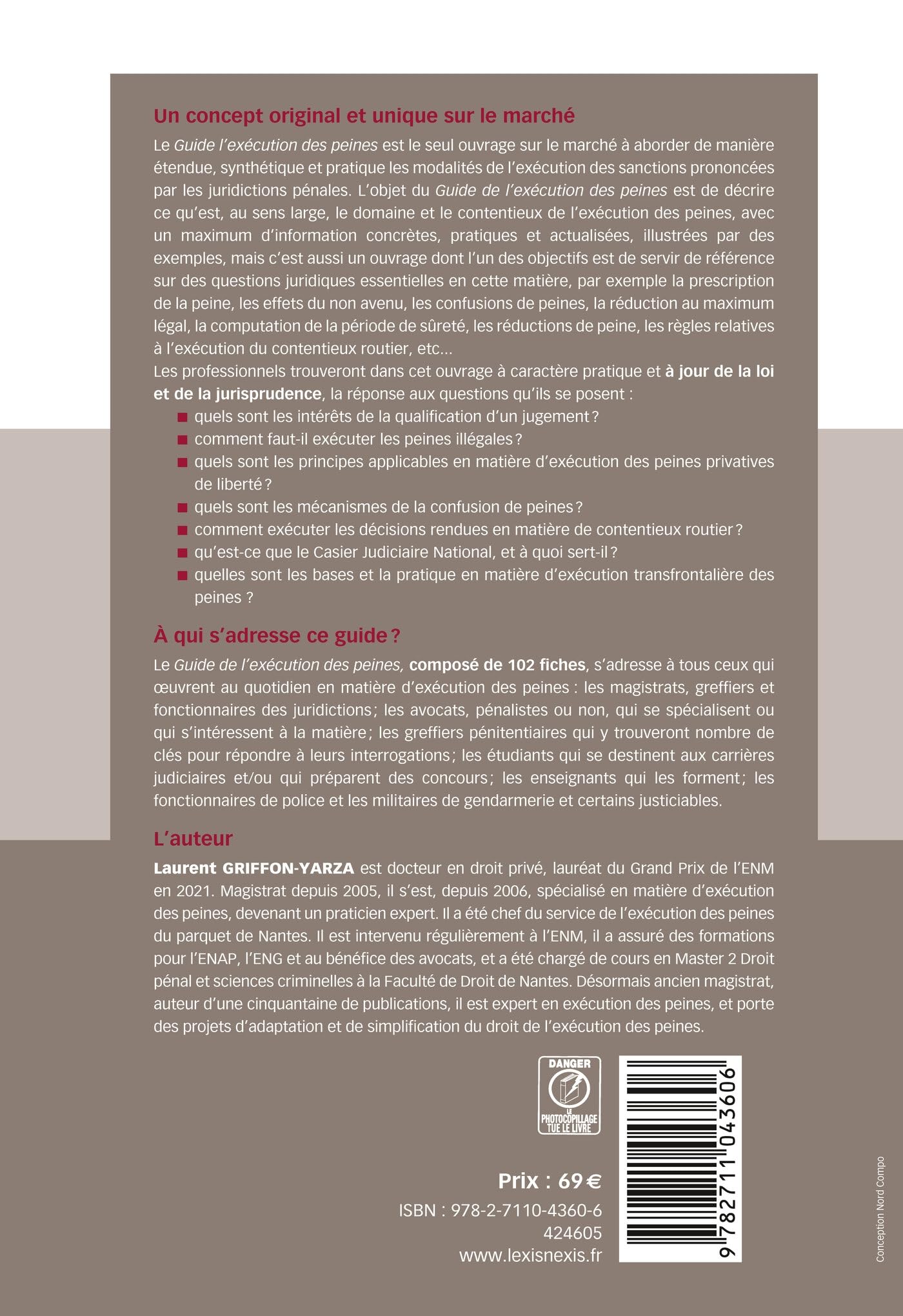 Guide de l'exécution des peines 26/27