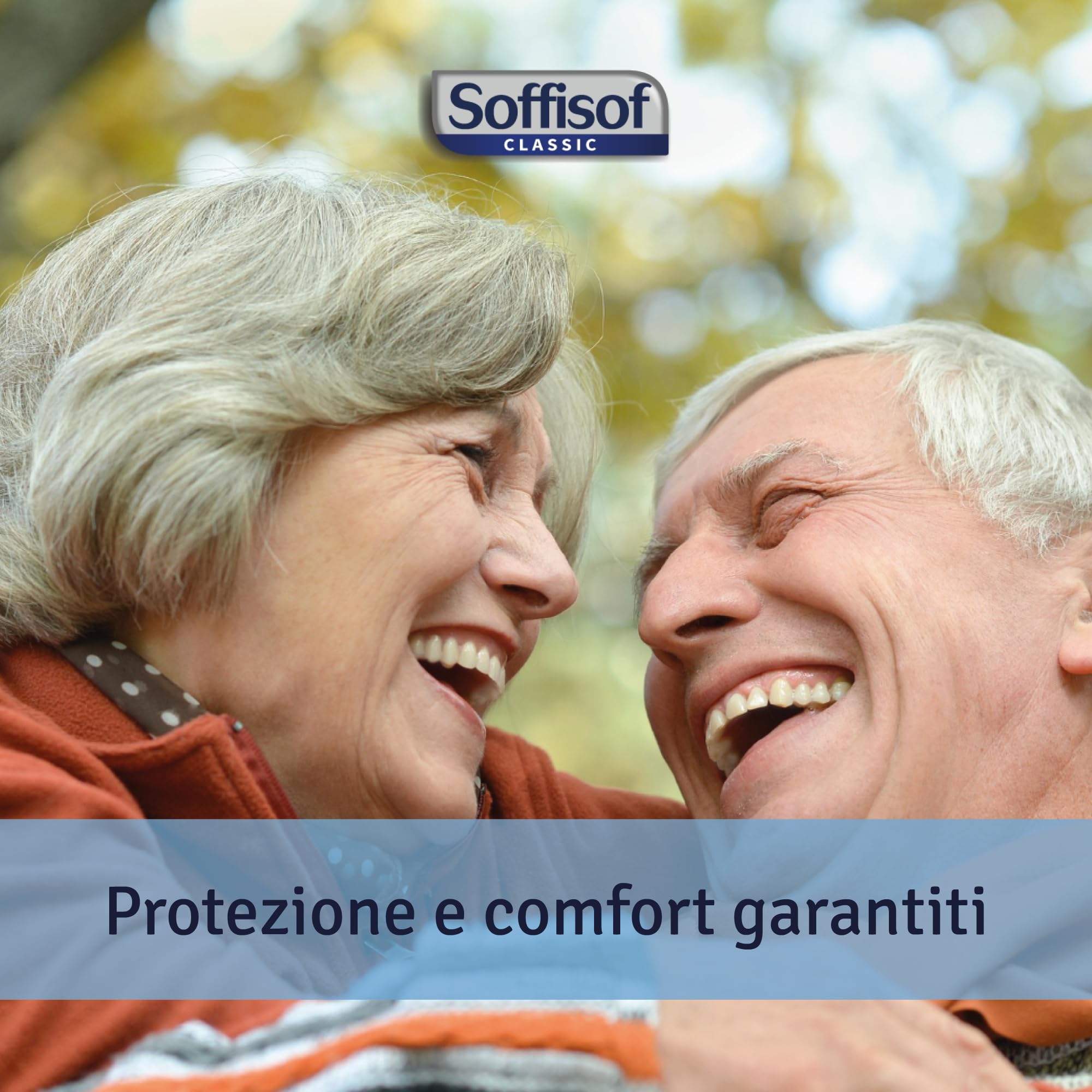 Soffisof Classic Pannoloni con Adesivi Super M - 120x Pannoloni per Anziani a Mutandina - 4 Confezioni da 30 Pezzi, Assorbenza fino a 8 Gocce - Ausili Incontinenza Uomo e Donna
