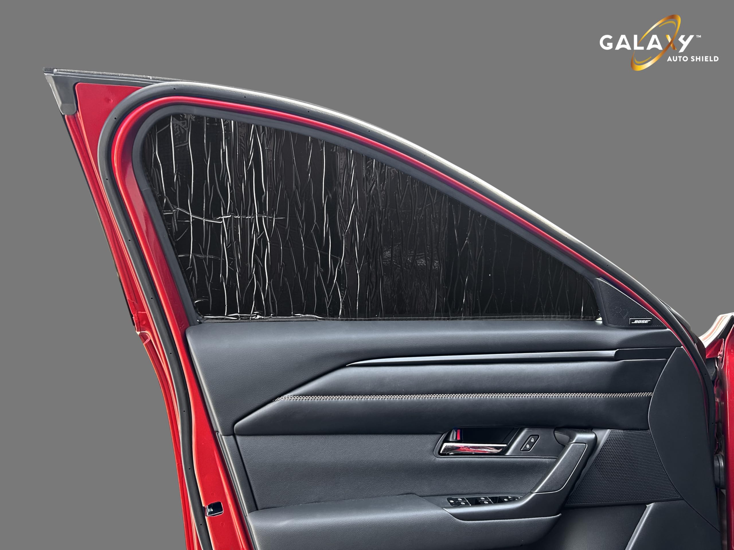 GalaxyAutoShield Custom Fit Front Side Sunshades (2pcs) for 2023 2024 2025 Mazda CX-50 CX50 SUV, Accessories UV Reflector Privacy Insulated Protection (Made in USA)