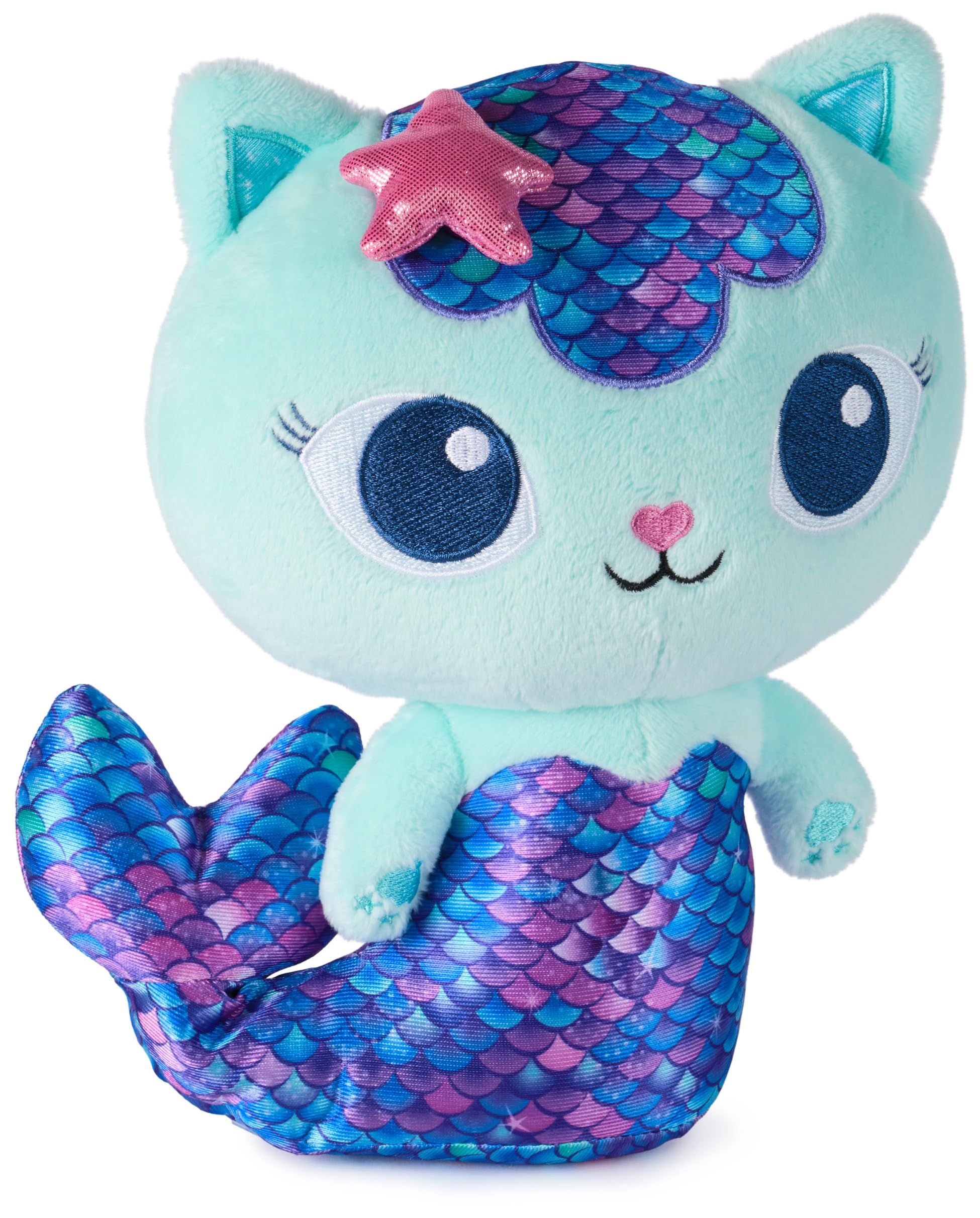 Gabby's Dollhouse Premium Vin-tastic MerCat Pluszowa maskotka 25 cm z ruchomym ogonem syrenki