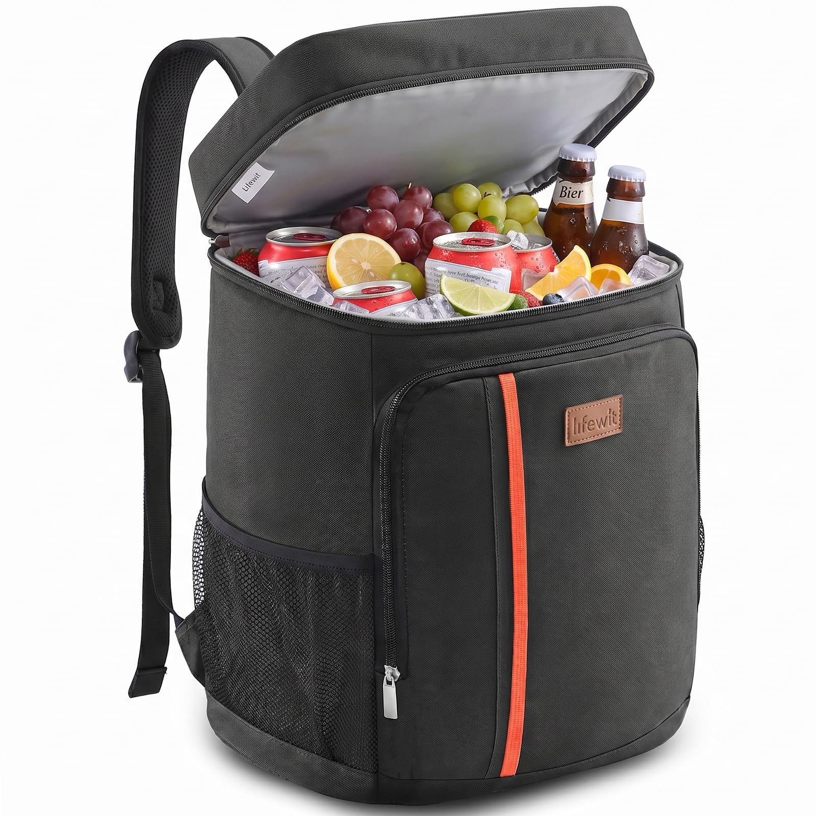 Lifewit Rucksack Kühler Wasserdicht Isoliert Weich Lunch Kühlrucksack Leicht Auslaufsicher Kühltasche für Männer Frauen Erwachsene für Arbeit Picknick Strand Camping Reisen Outdoor Aktivitäten