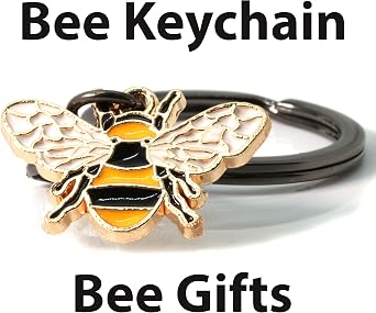 Dave The Bunny Bee Keychain