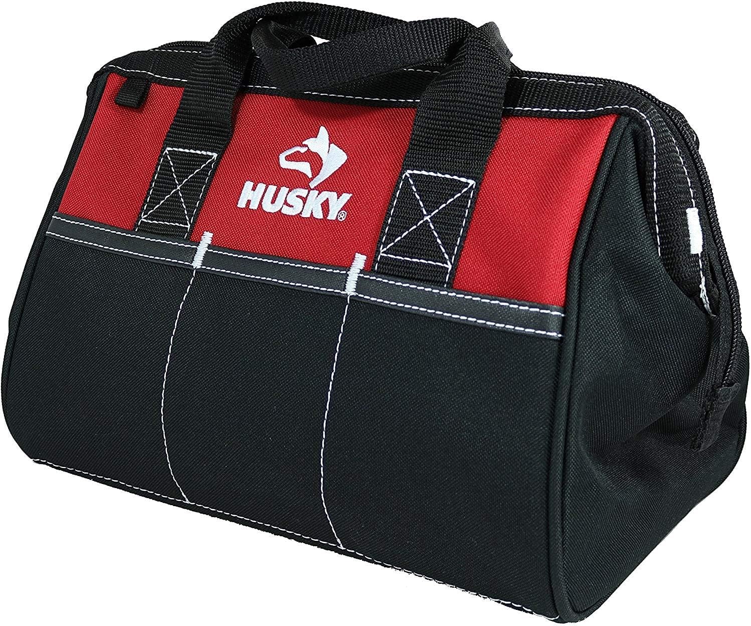 Milwaukee Bag 23x12x12nch Heavy Duty Canvas Tool Bag 6 Pocket Amazon