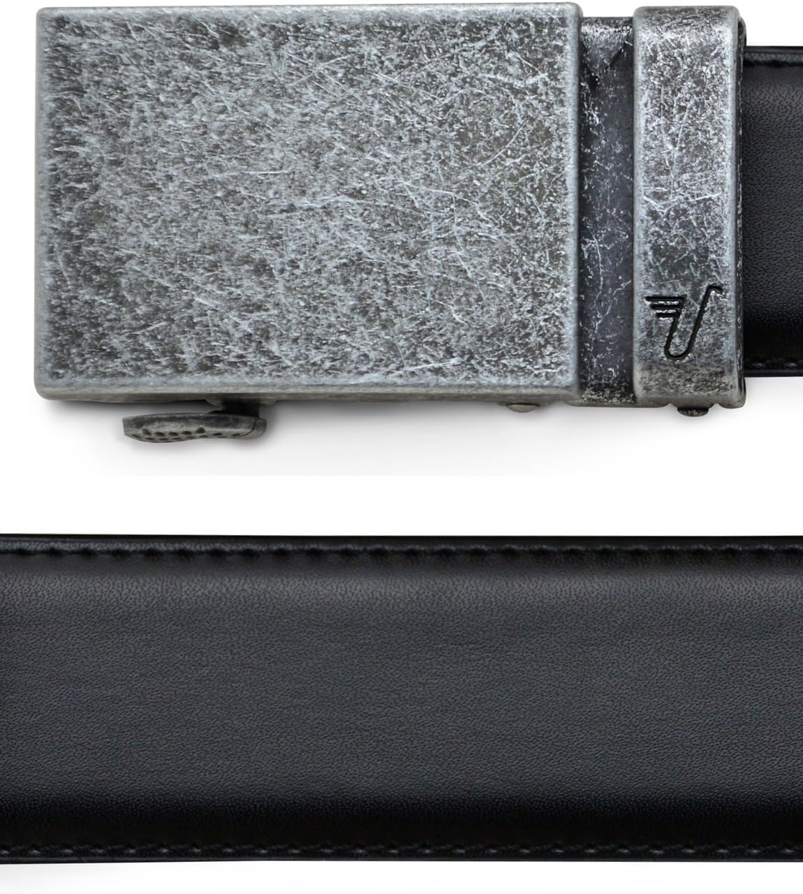Mission Belt Men's Leather Ratchet Belt, 40mm Metal Collection