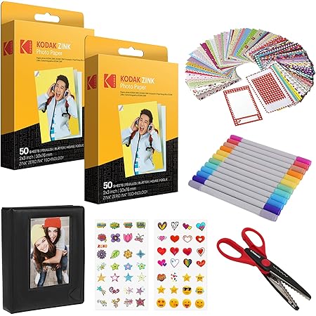Amazon.com : Zink Polaroid 2x3ʺ Premium Photo Paper (50 Pack ...