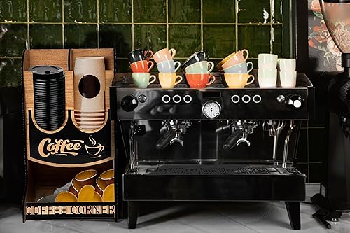 Miniatura 4 de 2B1G UNLIMITED Organizador de almacenamiento de café y tazas y accesorios para cápsulas de café, cesta de almacenamiento, organizador de accesorios