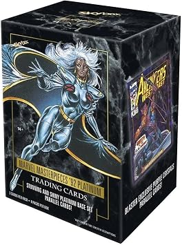 Upper Deck 2024 Marvel Masterpieces 92 Platinum Blaster Box - 24 Count Collectible-Card Box Blaster