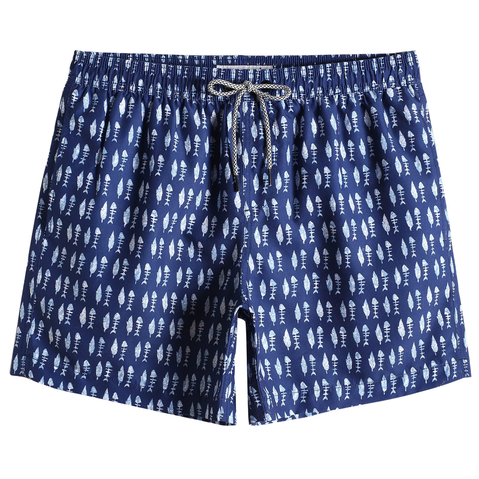 maamgic Mens Swim Trunks 5 Inch with Mesh Liner Breathable for Beach