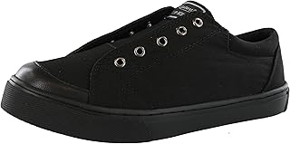 Laforst Courtney 3346 Womens Sunbrella Slip Resistant Waitress Server Slip On Flat Black 9.5