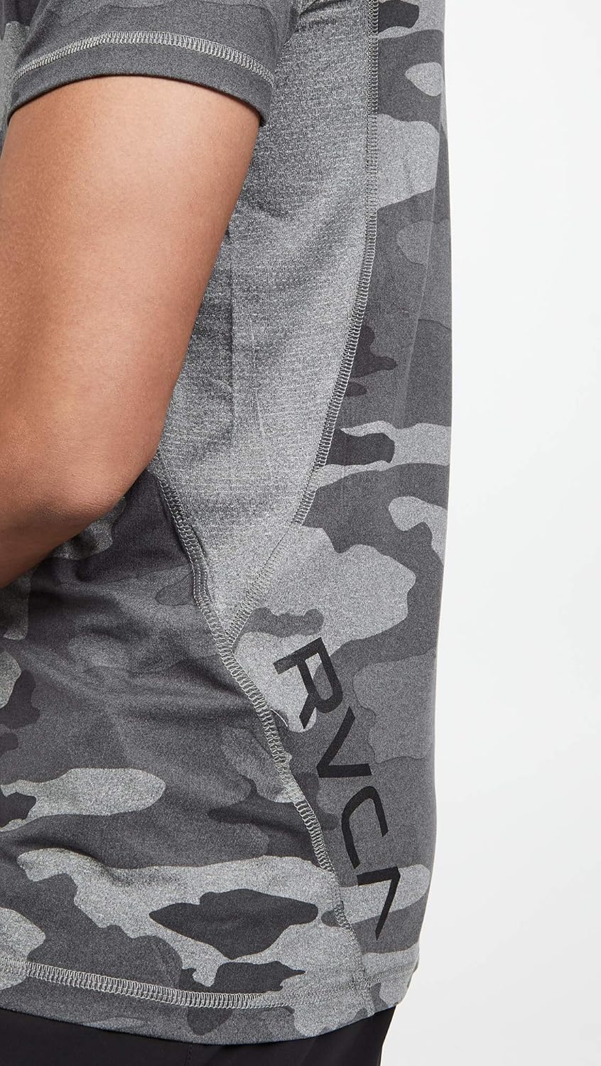 RVCA Mens Sport Vent Short Sleeve Crew Neck T-Shirt - Image 7