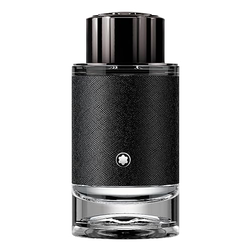 MONTBLANC - Explorer Eau de Parfum - Men's Fragrance - Woody Leathery Aromatic - With notes of Bergamot, Vetiver & Patchouli - 3.3 Fl Oz