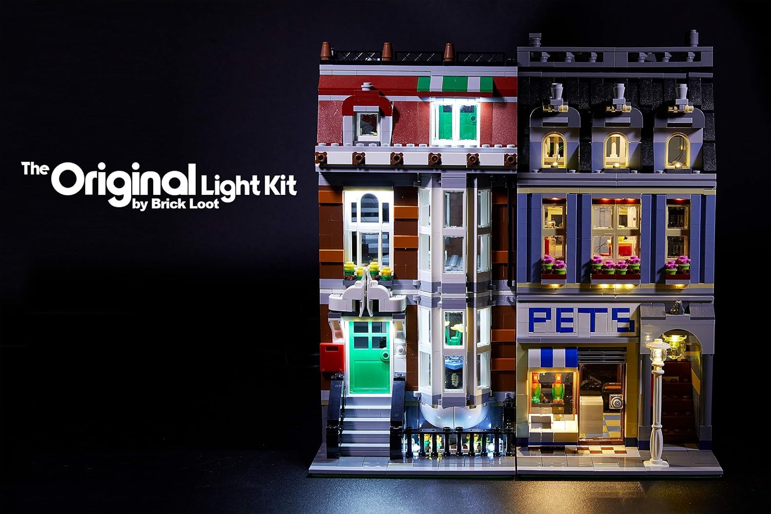 Brick Loot Lighting Kit for Your Lego Pet Shop Set 10218 Set Lego Set NOT Included