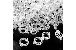 150Pcs Plastic Tomato Clamps: Ultimate Plant Support for a Flourishing Garden