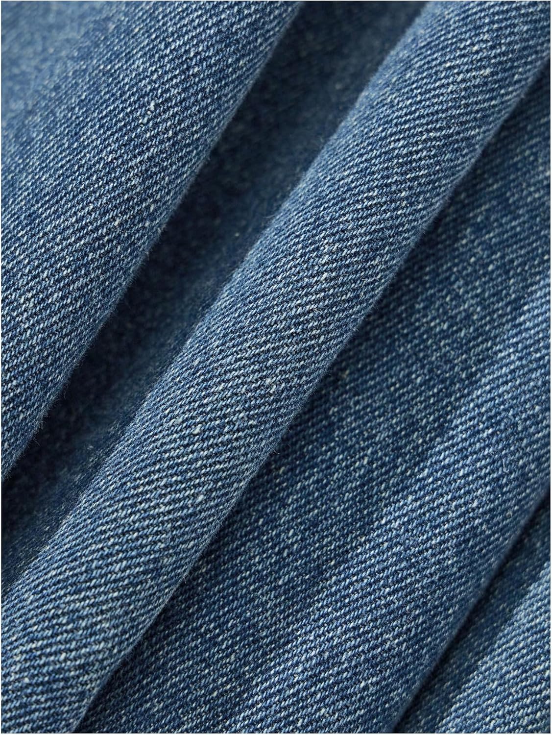 Milumia Girl's Y2k Wide Leg Baggy Denim Pants Elastic Waist Straight Jeans Trousers with Pockets - Image 5