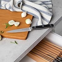 Vista 4 de HENCKELS Classic Razor-Sharp - Juego de cuchillos de 11 piezas con bloque, cuchillo de chef, cuchillo de pan, tenedor y cuchillo para trinchar, En