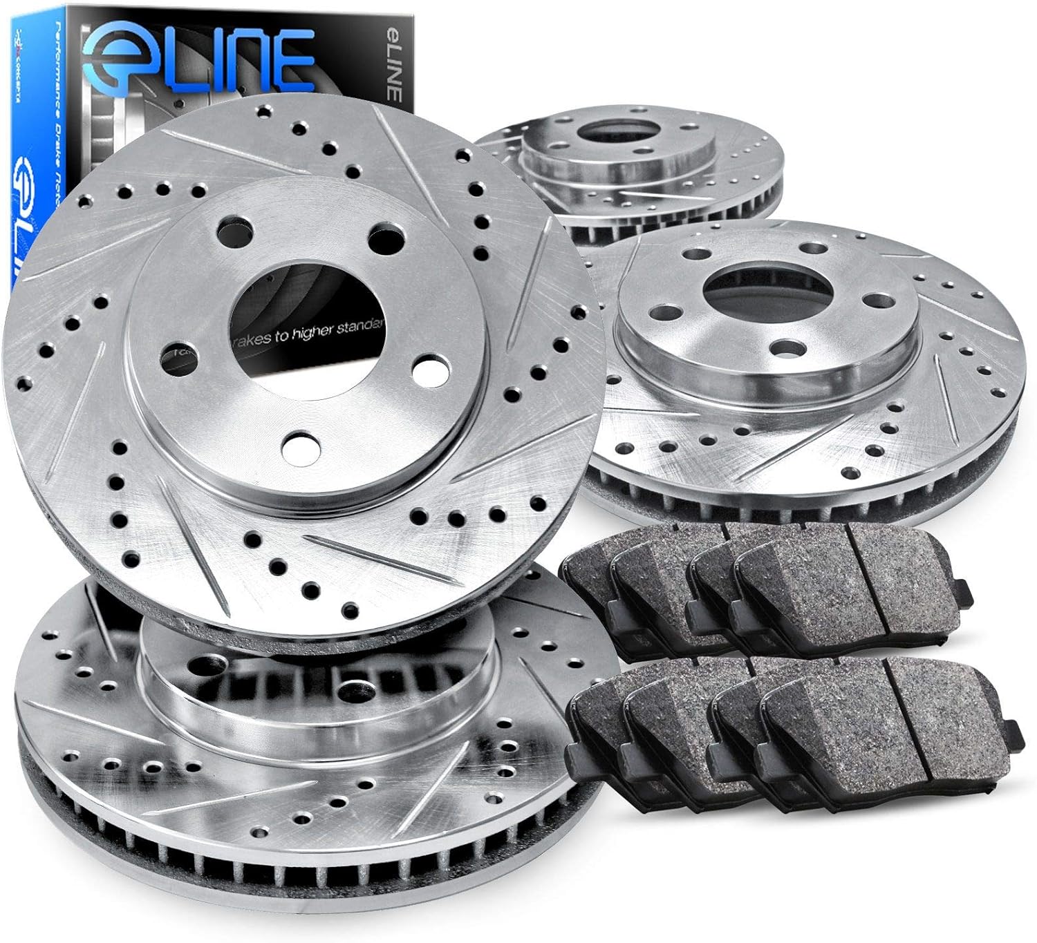 R1 Concepts Brake Rotors Kit