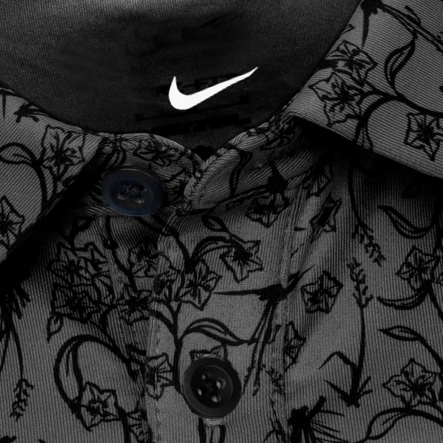 Nike Dri-FIT Tour POA Print Golf Polo Shirt - Lightweight, Full Coverage Pattern Polo - Image 5