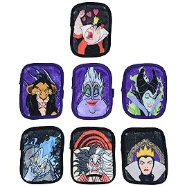 The Original Makeup Eraser 7-Day Set, Erase All Makeup with Just Water, Including Waterproof Mascara, Eyeliner, Foundation, Lipstick, and More! Disney Villains, 7 ct.