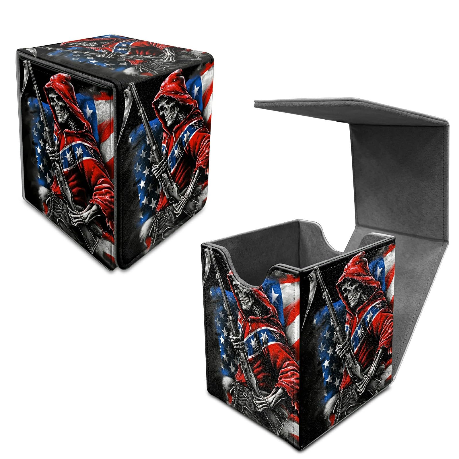 Amazon.com: Dikoer Flag Skull Card Deck Box, MTG Commander Deck Amazon.com: Dikoer Flag Skull Card Deck Box, MTG Commander Deck