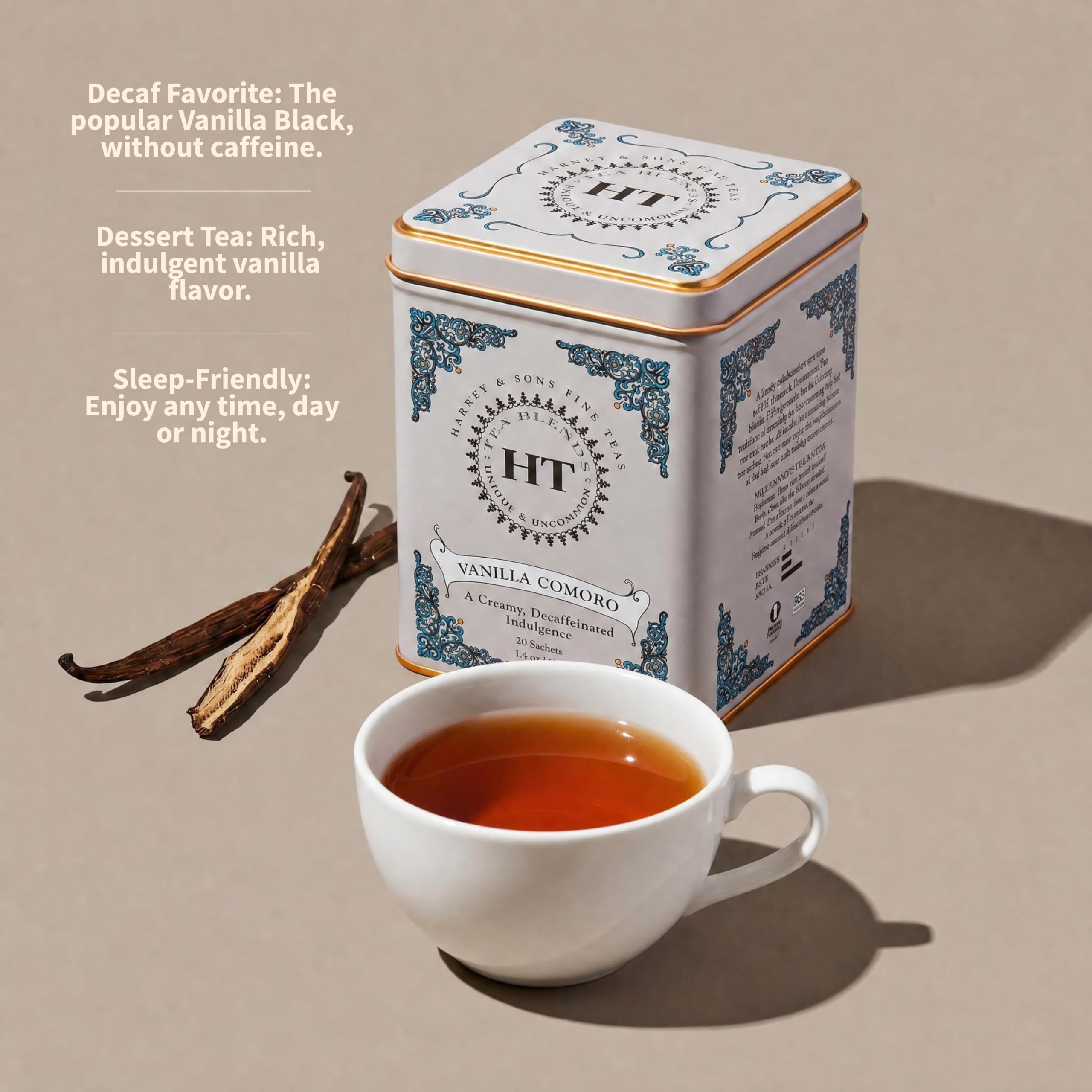 Amazon.co.jp: ハーニー&サンズ（Harney&Sons） バニラ・コモロ