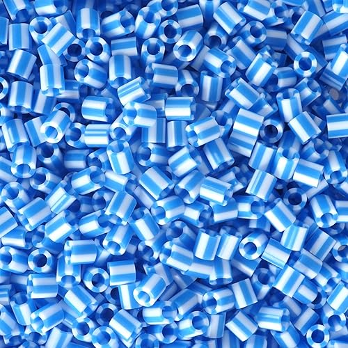 Miniatura 8 de Cuentas de fusible, 1000 cuentas de hierro de 0.197 in, cuentas de hierro compatibles con Perler Beads Hama Beads, S93