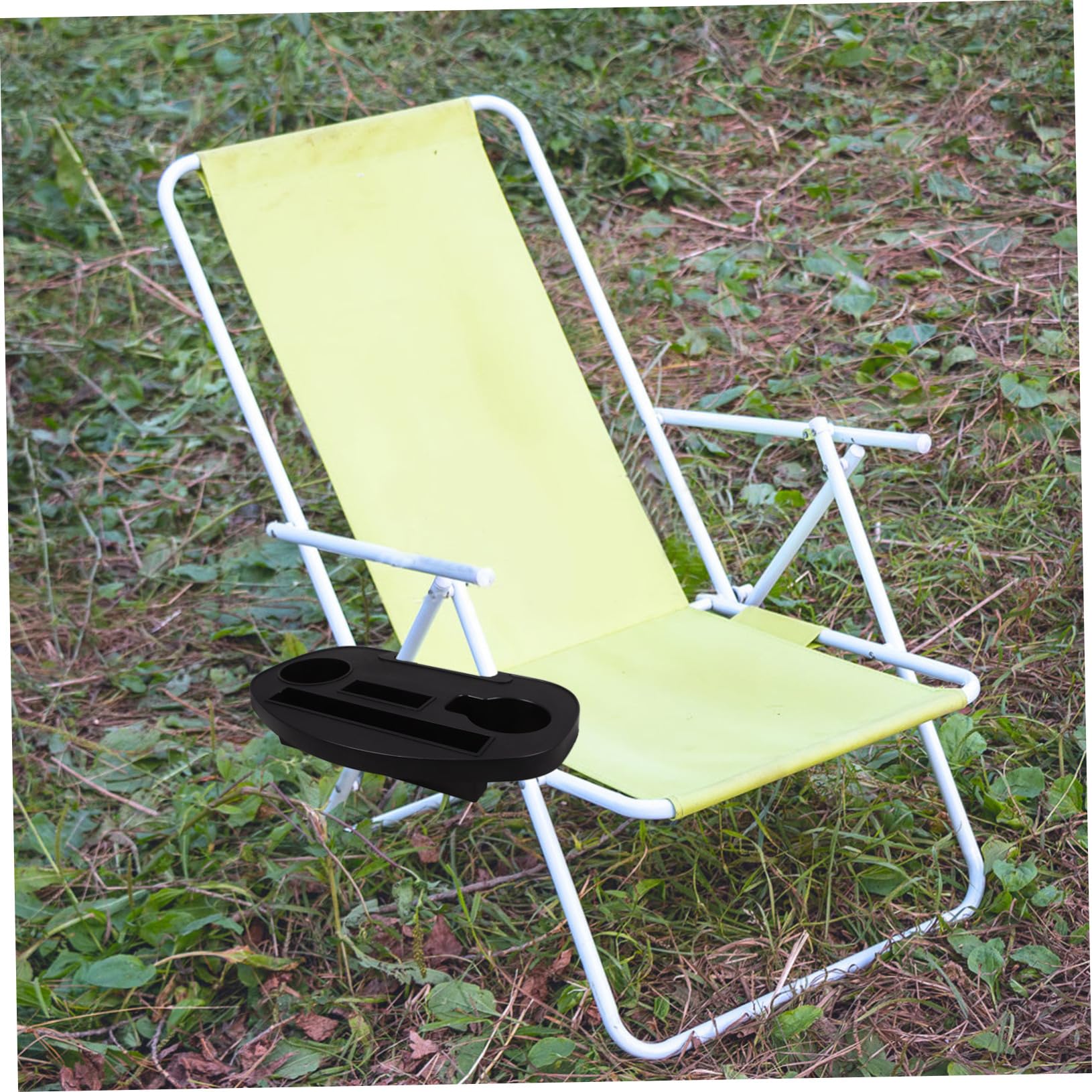 Toddmomy Porte-gobelet pour Fauteuil Inclinable Extérieur, Accessoire Portable en Polypropylène, Clip Large Compatible Chaises Longues Et Fauteuils De Jardin, Camping Et Plage