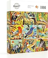 Vista 8 de 1000 Piece Jigsaw Puzzle for Adults Colorful Cut-Paper Style Birds Puzzle 1000 Piece, Challenging Jigsaw for Game Night, Giftable Puzzle with