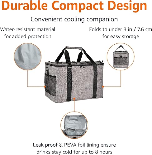 Miniatura 2 de Tienda Basics Bolsa enfriadoramochila suave con aislamiento reutilizable