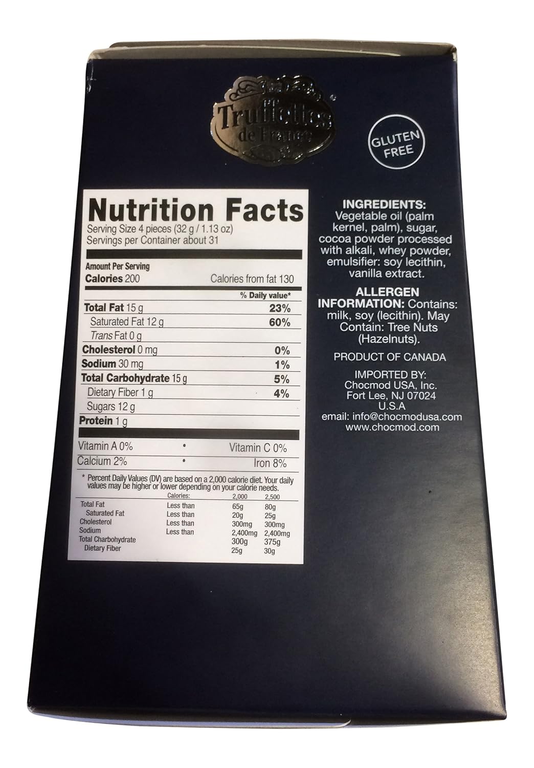 Truffettes de France Truffles - Dusted with Cocoa Powder (1-pack (2.2 pounds, 1 kg))