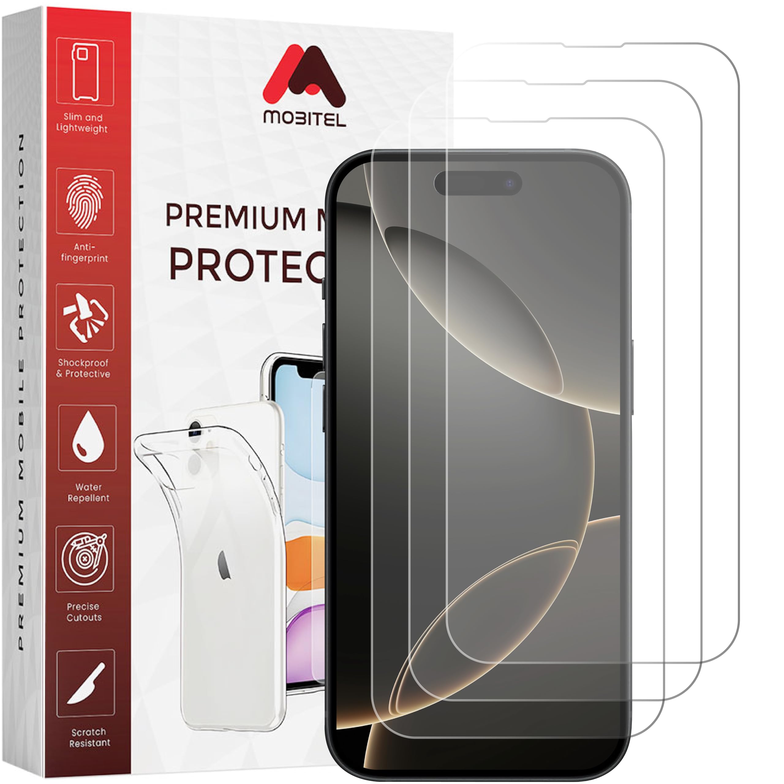 Pelicula Iphone 16 3xProtector De Pantalla Privacidad Vidrio Templado Para For Protector 9h Iphone 11 12 13 14 15 16