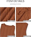 KIRUNDO Beach Vacation Vêtements pour femmes Printemps Été Crochet Sweater Tank Tops Cover Ups Resort Cruise Outfits 2025