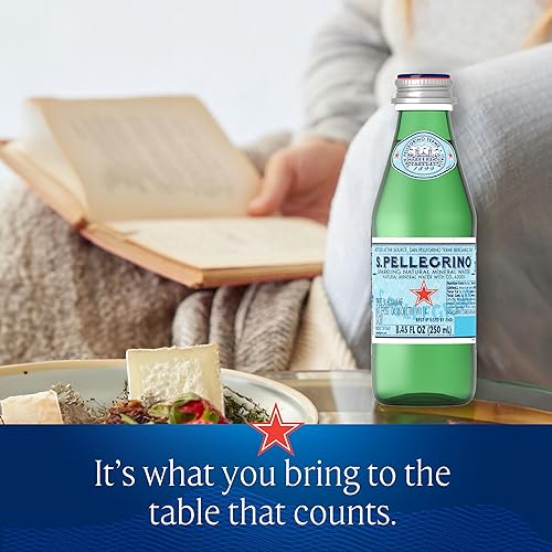 Miniatura 6 de S.Pellegrino Sparkling Natural Mineral Water, Glass Bottle