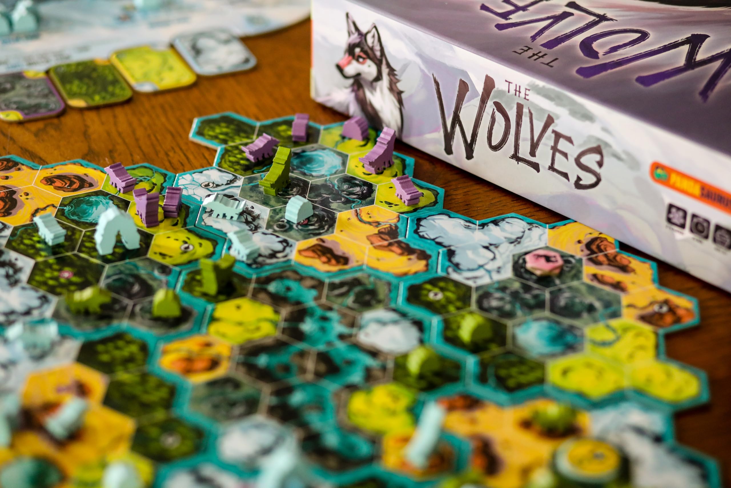 Giochi Uniti The Wolves gra strategiczna, dla 2-5 graczy, 14 lat, wydanie włoskie, GU769