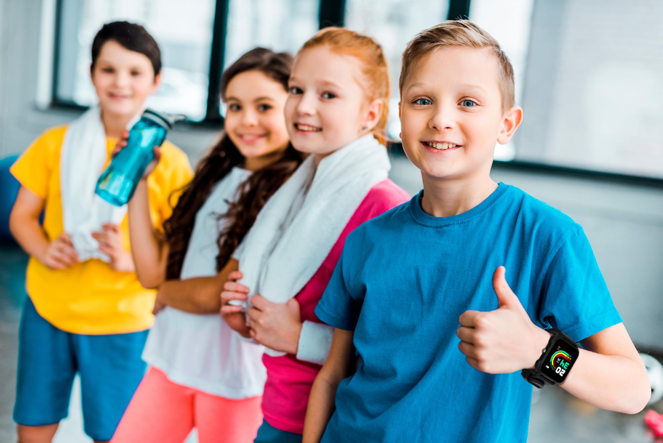 KURIO - Orologio intelligente rosa - Smart Watch per bambini e adolescenti - consigliato da Gulli - a partire dai 6 anni